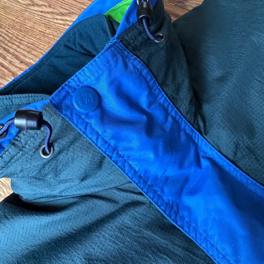 The North Face Mens Full Zip 2-in-1 Green Blue Coat Jacket Medium - Picture 14 of 16